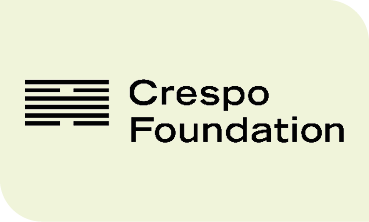 Zu sehen ist das Crespo Foundation Logo